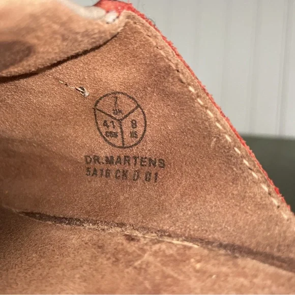 VTG England Dr Martens Two Tone Slip On Sandals/Slides/Clogs #5A16 - Picture 7 of 10